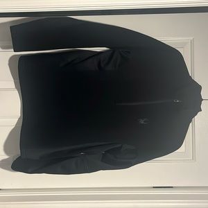 Black L Spyder Sweater pull over 1/4 zip